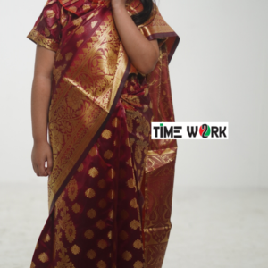 সোনামণিদের শাড়ি ব্লাউজ সেট