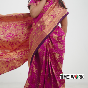 সোনামণিদের শাড়ি ব্লাউজ সেট