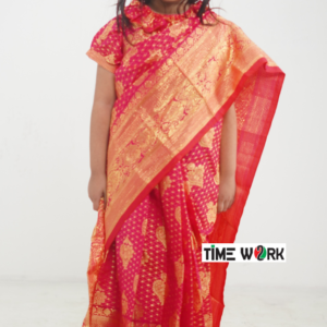 সোনামণিদের শাড়ি ব্লাউজ সেট