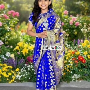 সোনামণিদের শাড়ি ব্লাউজ সেট