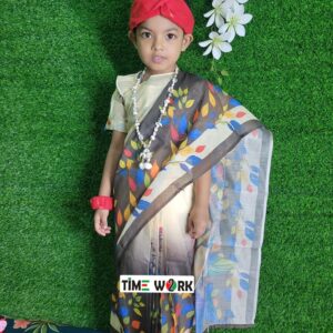 সোনামণিদের শাড়ি ব্লাউজ সেট