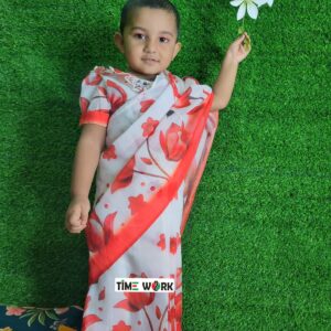 সোনামণিদের শাড়ি ব্লাউজ সেট